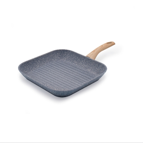 Bistecchiera antiaderente in alluminio effetto pietra Pierre Gourmet Promozione