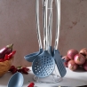 Set 6 utensili accessori cucina in silicone con supporto Pierre Gourmet Vendita