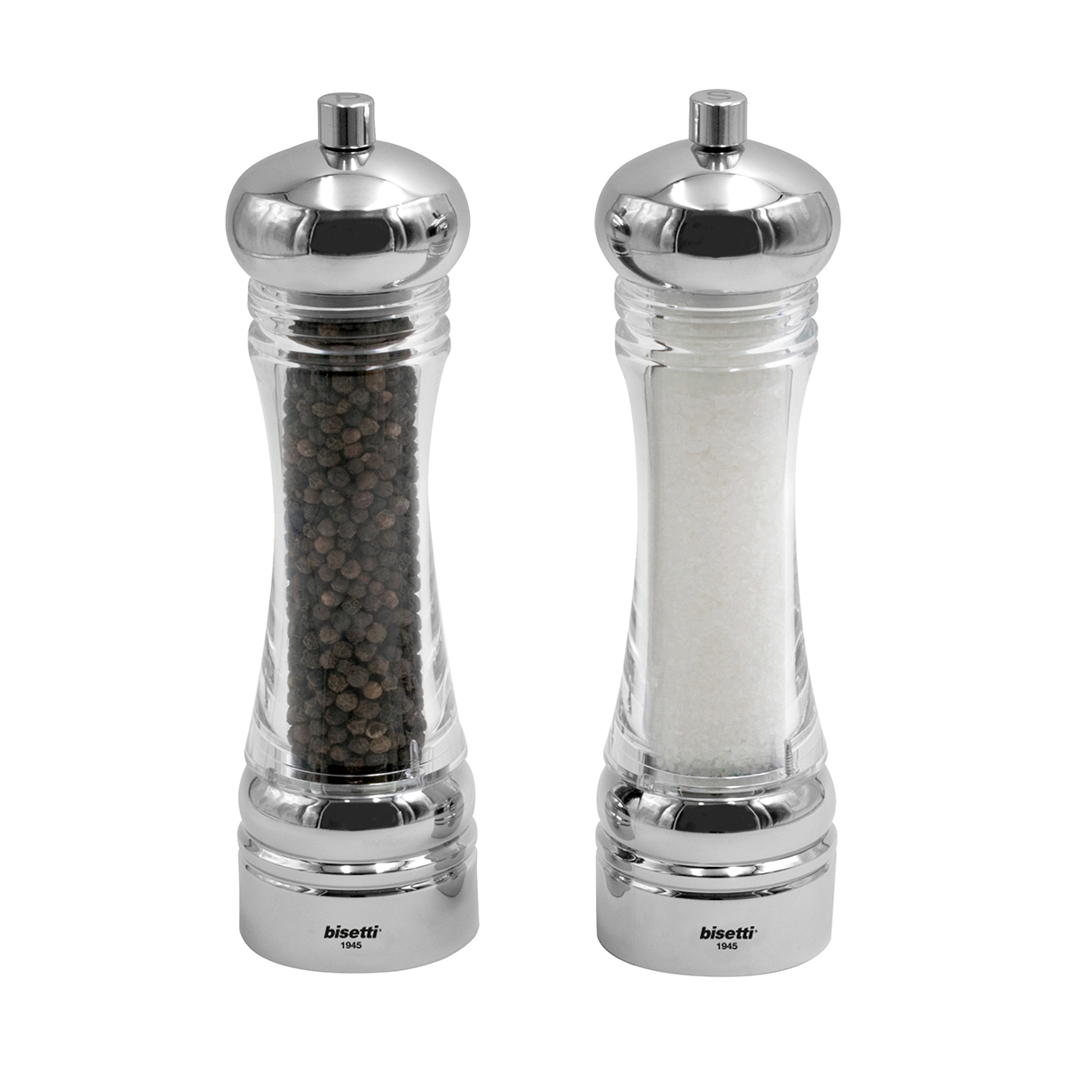 Macina sale e pepe trasparente per tavola cucina 21cm Pierre Gourmet Promozione Macina sale e pepe trasparente per tavola cucina 21cm Pierre Gourmet Promozione