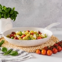 Padella 24cm alluminio antiaderente con manico legno bianco Stonewhite Vendita