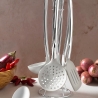Set 6 utensili cucina accessori in silicone supporto metallo Stonewhite Vendita