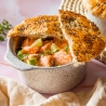 Set 2 cocotte pentola da forno in ceramica stoneware Bisetti Stonewhite Offerta