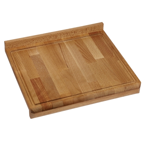 Tagliere in legno di faggio 40x36cm per cucina Bisetti Promozione