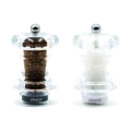 Set macina sale pepe trasparente manuale 10cm Bisetti Promozione