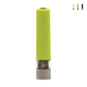 Macina sale e pepe elettrico design trasparente 20cm Bisetti Promozione