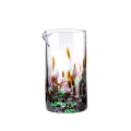 Brocca acqua in vetro 0,5lt multicolore 15cm Banderoles Promozione