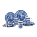 Set stoviglie terracotta stile inglese 12 pezzi Blue Italian Promozione