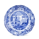 Set 4 piatti piani medi terracotta decorati stile inglese Blue Italian Promozione