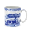 Set 4 tazze in porcellana con piattino decorati stile inglese Blue Italian Promozione