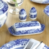 Burriera in terracotta decorata stile inglese Blue Italian Vendita
