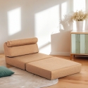 Poltrona letto singolo pieghevole da terra salvaspazio Jasmine Vendita