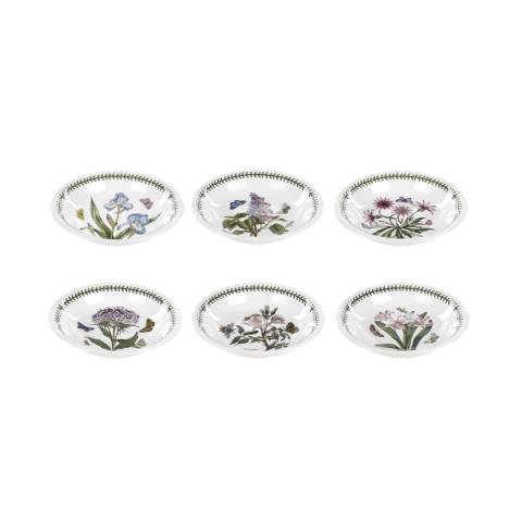 Set di 6 piatti fondi per pasta in porcellana Portmeirion Botanic Garden Promozione