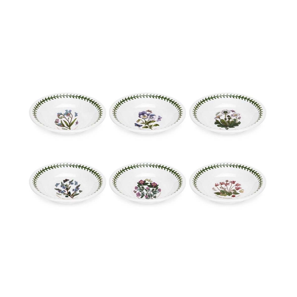 Set di 6 ciotole in porcellana 18 cm Portmeirion Botanic Garden Promozione Set di 6 ciotole in porcellana 18 cm Portmeirion Botanic Garden Promozione