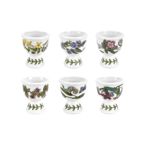 Set di 6 portauova in porcellana Portmeirion Botanic Garden Promozione