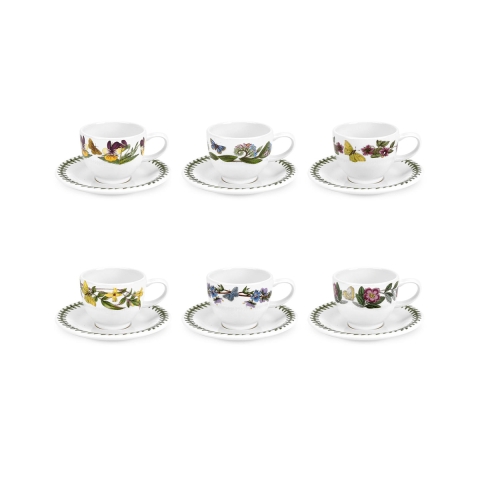 Set di 6 tazzine da caffè in porcellana Portmeirion Botanic Garden Promozione