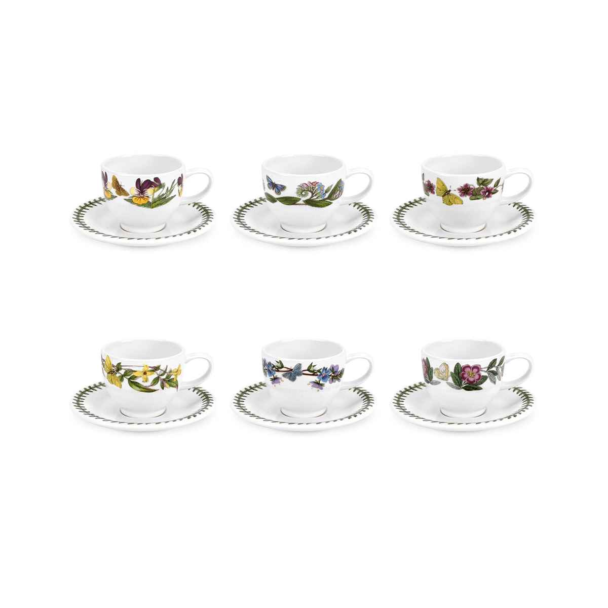 Set di 6 tazzine da caffè in porcellana Portmeirion Botanic Garden Promozione Set di 6 tazzine da caffè in porcellana Portmeirion Botanic Garden Promozione