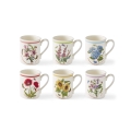 Set di 6 tazze da colazione 260 ml Portmeirion Botanic Garden Meadow Promozione