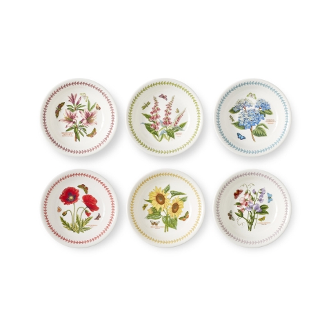 Set di 6 piatti fondi 22cm in porcellana Portmeirion Botanic Garden Meadow Promozione