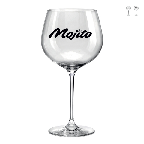 Set 2 calici bicchieri 780ml cucina pub bar Fatti un Ape Mojito Promozione