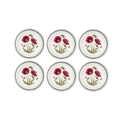 Set di 6 piatti piani 26,7cm in porcellana Portmeirion Botanic Garden Promozione