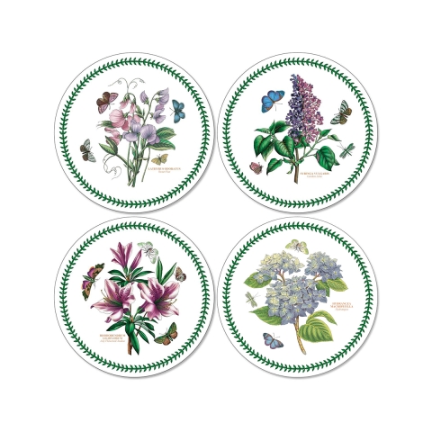 Set di 4 tovagliette rotonde da tavola Portmeirion Botanic Garden Promozione