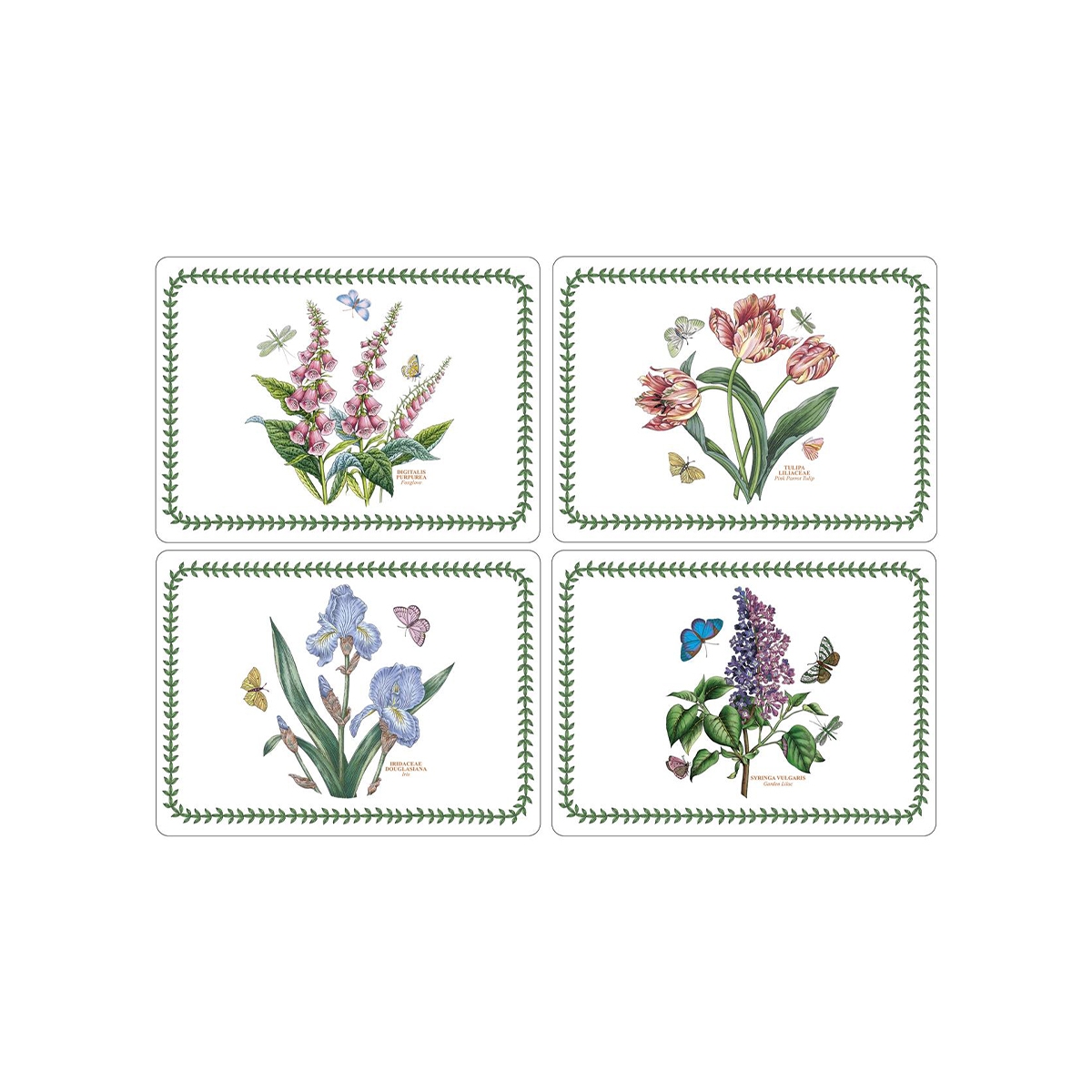 Set di 4 tovagliette grandi antiscivolo Portmeirion Botanic Garden Promozione Set di 4 tovagliette grandi antiscivolo Portmeirion Botanic Garden Promozione