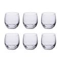 Set 6 bicchierini liquore vetro bombato cucina bar ristorante Mexico Promozione