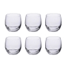 Set 6 bicchierini liquore vetro bombato cucina bar ristorante Mexico Promozione