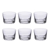 Set 6 bicchierini liquore vetro conico cucina bar ristorante Mexico Promozione