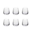 Set 6 bicchierini liquore vetro goccia cucina bar ristorante Mexico Promozione