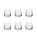 Set 6 bicchierini liquore vetro goccia cucina bar ristorante Mexico Promozione