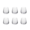 Set 6 bicchierini liquore vetro goccia cucina bar ristorante Mexico Promozione