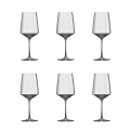 Set 6 calici degustazione vino design cucina bar ristorante 520ml Siesta Promozione