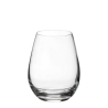 Set 6 bicchieri acqua 10cm design a goccia in vetro cristallino Sinfonia Vendita