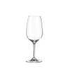 Set 6 calici bordeaux design goccia 570ml in vetro cristallino Sinfonia Vendita