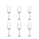 Set 6 calici flûte bicchieri degustazione per cucina bar 250ml Siesta Promozione