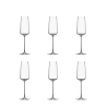 Set 6 calici flûte bicchieri degustazione per cucina bar 250ml Siesta Promozione