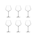 Set 6 calici burgundy ristorante bar cucina design goccia 950ml Sinfonia Promozione
