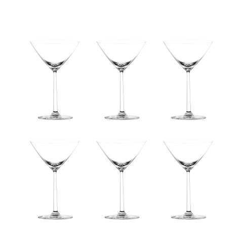 Set 6 bicchieri drink martini degustazione cucina ristorante 230ml Shanghai Promozione
