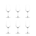 Set 6 calici degustazione vino chardonnay 365ml in vetro Tokyo Temptation Promozione