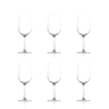 Set 6 calici degustazione vino chardonnay 365ml in vetro Tokyo Temptation Promozione
