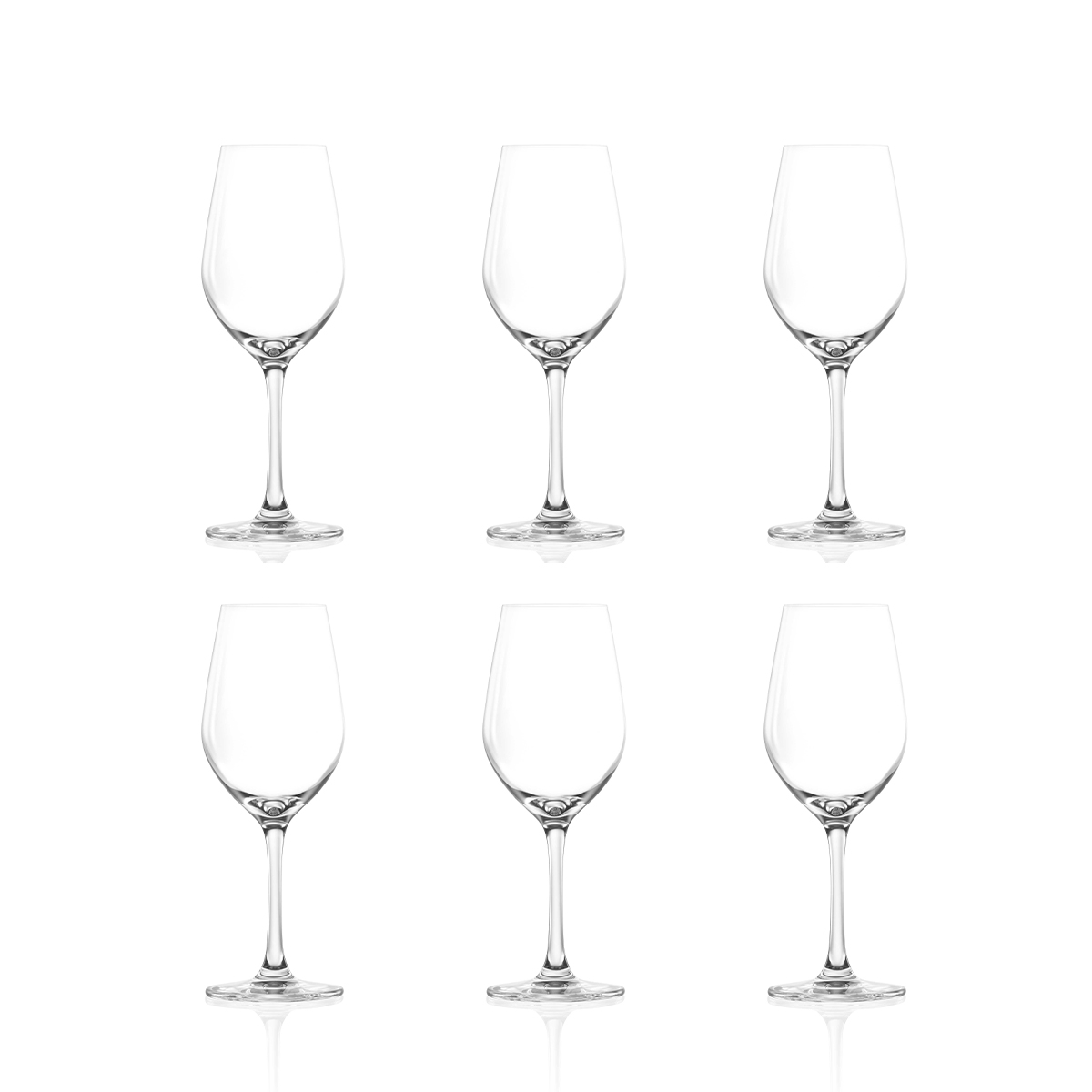 Set 6 calici bicchieri vino 260ml in vetro cristallino Tokyo Temptation Promozione Set 6 calici bicchieri vino 260ml in vetro cristallino Tokyo Temptation Promozione