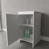 Mobile bagno lavanderia multiuso in PVC 45x50 con anta Negrari FB9006K Sconti