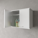 Mobile pensile sospeso per bagno lavanderia con 2 ante FH960K Negrari Vendita