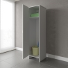 Colonna bagno lavanderia in PVC bianco con anta D8FC9006K Negrari Saldi