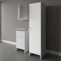 Set mobile lavanderia con pensile sospeso e colonna Negrari COMP 5 Vendita