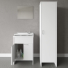 Set mobile lavatoio con specchio e colonna lavanderia Negrari COMP 8 Promozione