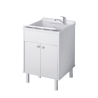 Mobile lavatoio da esterno in PVC con vasca e 2 ante Negrari 9052K Promozione