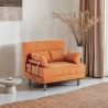 Poltrona letto in tessuto pieghevole salvaspazio Deborah Twin Class Saldi