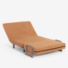 Poltrona letto in tessuto pieghevole salvaspazio Deborah Twin Class 